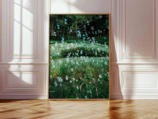 Soapbubble Studies // Forest,Austria 2025 | Fine Art Photography Print