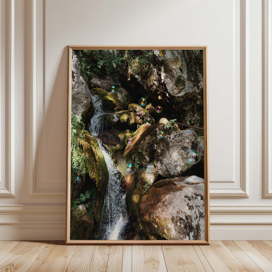Soapbubble Studies // Myra Falls,Austria 2022 | Fine Art Photography Print