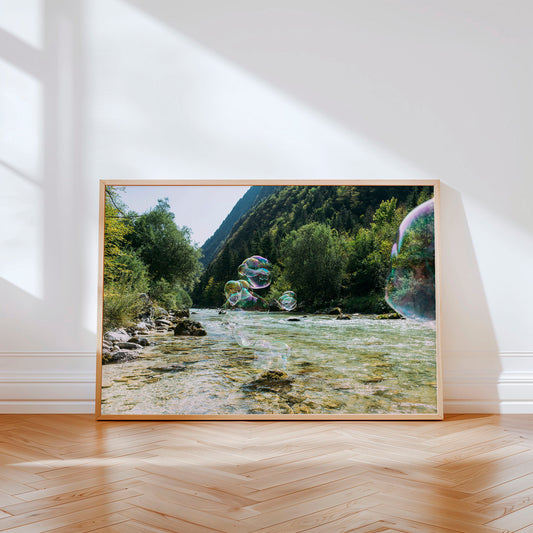 Soapbubble Studies // Soca, Austria 2018 | Fine Art Photography Print
