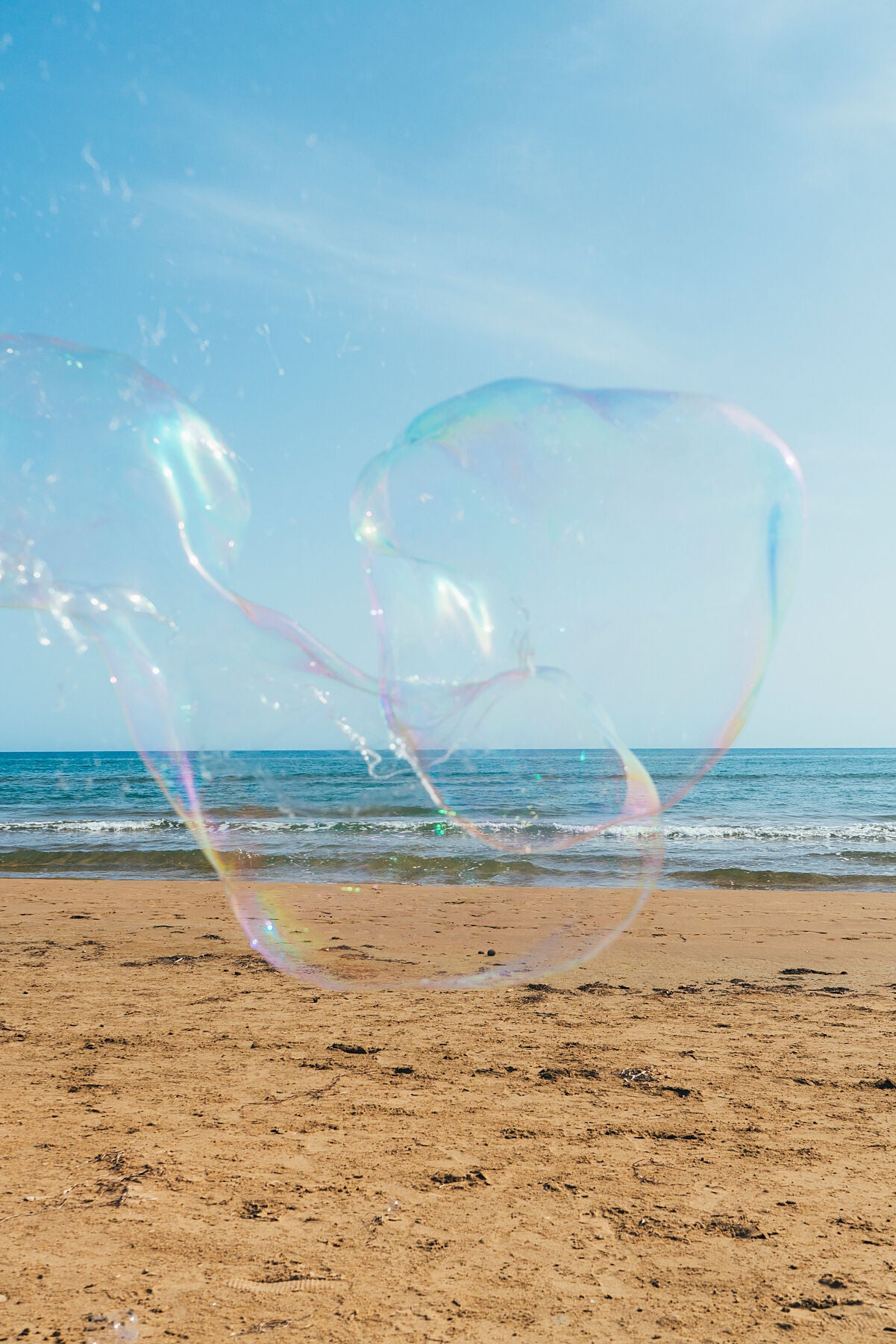 Soap Bubble Studies //  The Beach III
