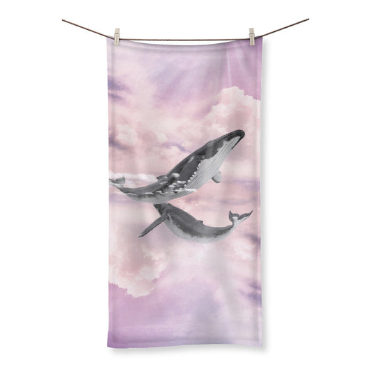 Flying Whale II -Towel