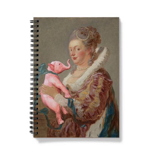 Dream On // Woman with Strange Pet Notebook