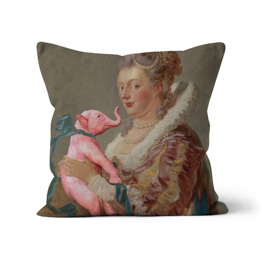 Dream On // Woman with Strange Pet Cushion